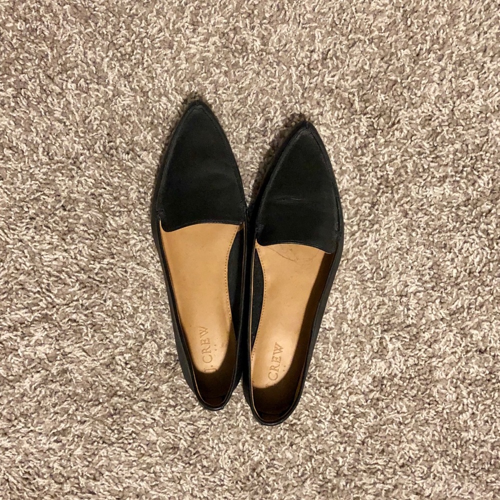 Jcrew leather loafers